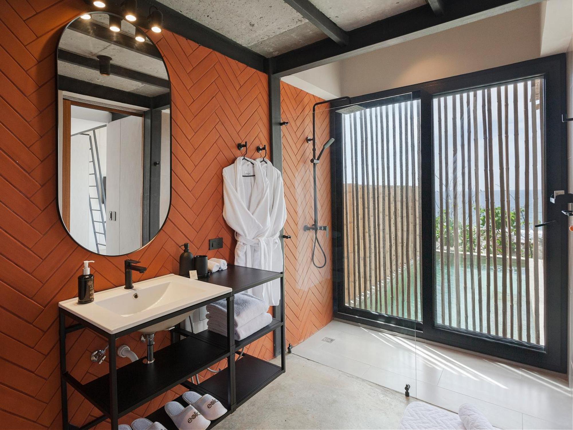 Eolia Sustainable Design Hotel Manta Extérieur photo